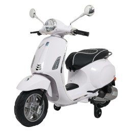 Pojazd Skuter Vespa ROMA Biały motorek dla dziecka