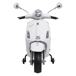Pojazd Skuter Vespa ROMA Biały motorek dla dziecka