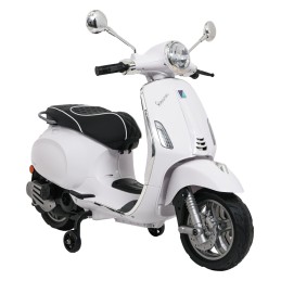 Pojazd Skuter Vespa ROMA Biały motorek dla dziecka