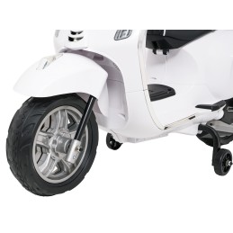 Pojazd Skuter Vespa ROMA Biały motorek dla dziecka