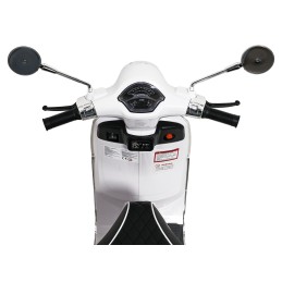 Pojazd Skuter Vespa ROMA Biały motorek dla dziecka