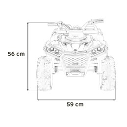 Quad Sport TX ATV Żółty