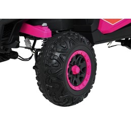 Pojazd Buggy Madman UTV-MX Różowy