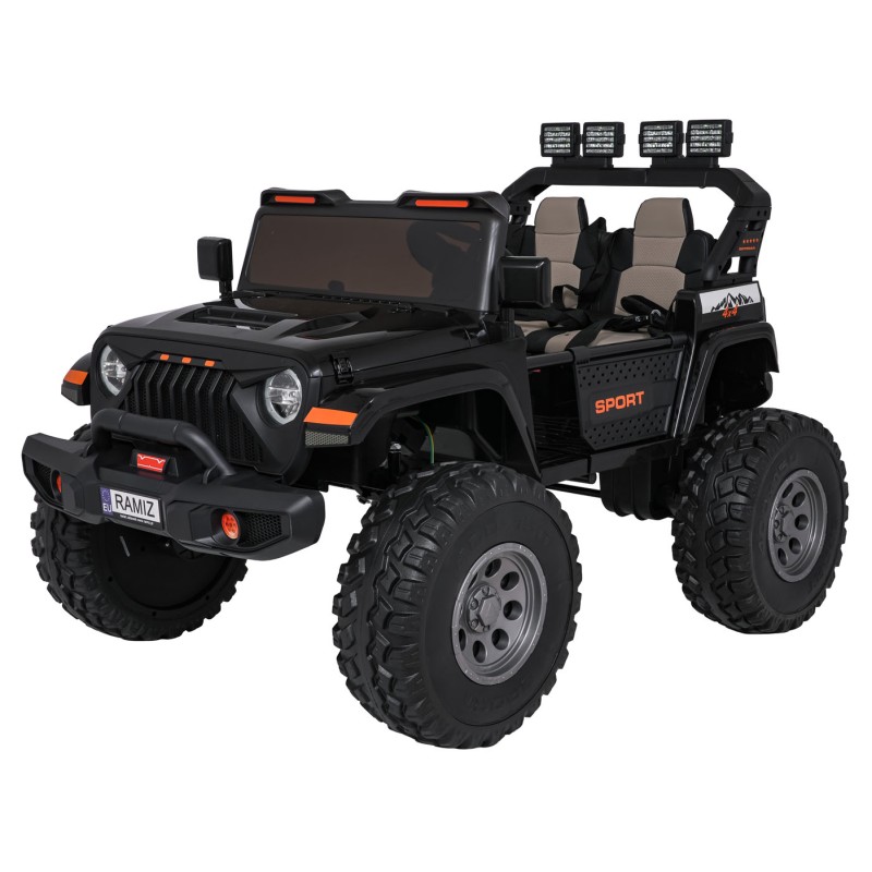 Pojazd Extreme Sport 4x4 Zmienna Wielkość Czarny